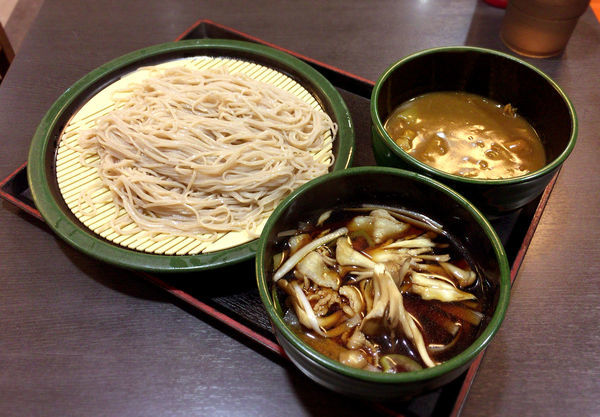 「肉舞茸そば(500円)+カレー(クーポン)」@ゆで太郎 本所吾妻橋店の写真