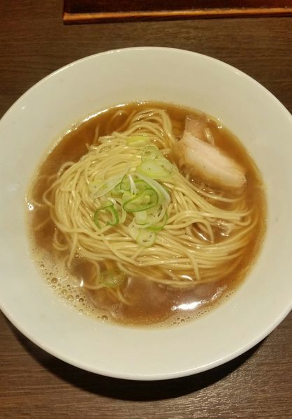 「煮干しそば小盛　650円」@麺処 遊 蕨店の写真