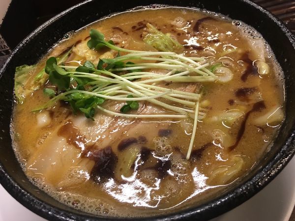 「味噌ラーメン」@濃厚つけ麺 茜堂の写真