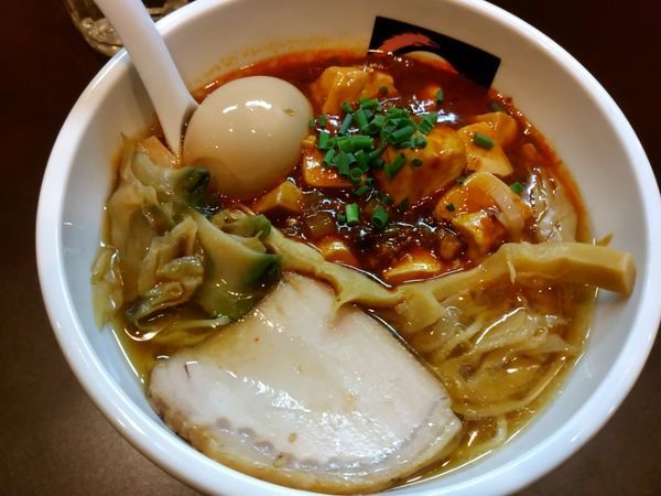 「【限定】マーボー中華そば　900円」@おおぜき中華そば店の写真