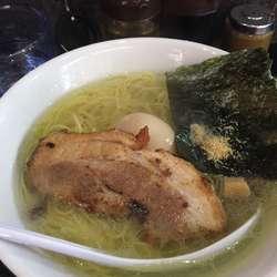 塩ラーメン 味玉トッピング