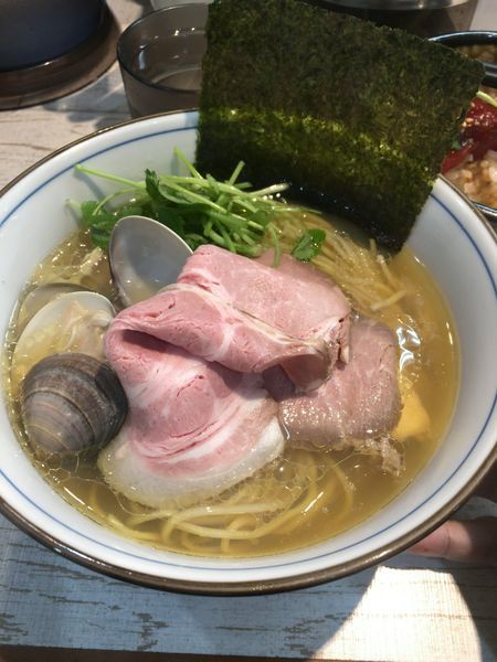 「蛤ソバ」@中華そば 四つ葉の写真