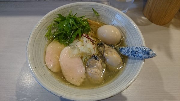 「味玉塩そば」@麺処 きなりの写真