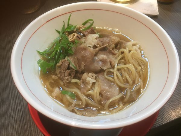 「【11/3限定】肉SOBA¥900」@柳麺 呉田-goden-の写真