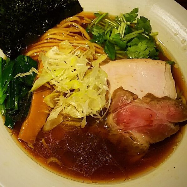 「醤油そば　８５０円」@麺処 篠はらの写真