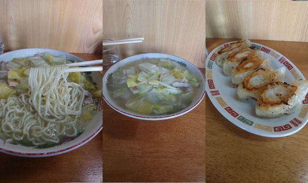 「『タンメン+餃子(￥700)+300』」@香 東中神店の写真