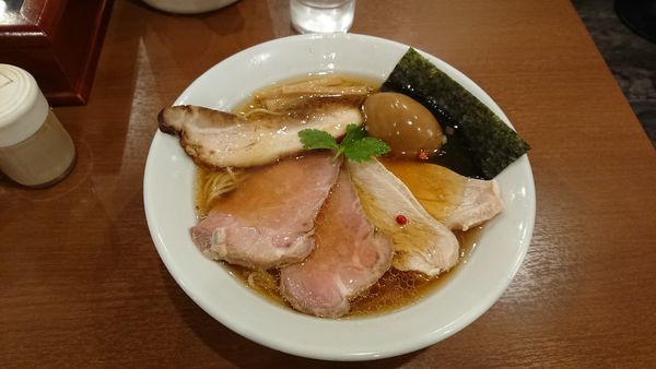 「特製醤油」@中華そば 七麺鳥の写真