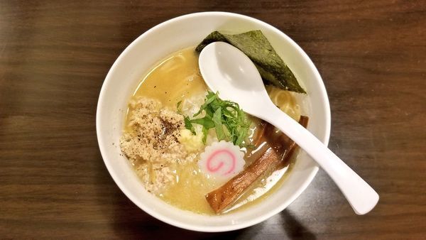 「生姜鶏白湯らぁめん」@らぁめん・つけめん 粋やの写真