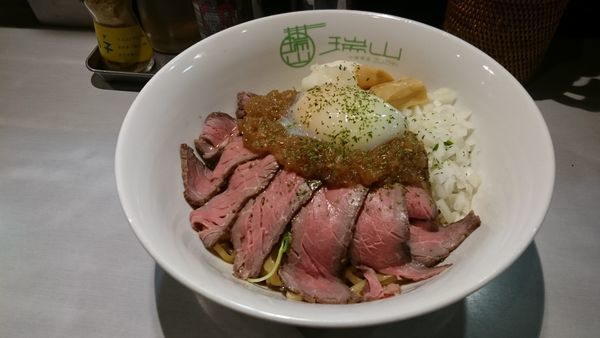 「ローストビーフのあえそば」@中華蕎麦 瑞山（ZUIZAN）の写真