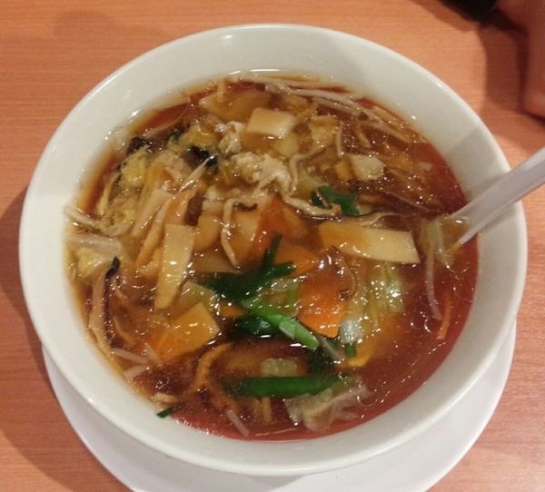 「五目うま煮らーめん半チャーハンセット961円」@幸楽苑 新西バイパス店の写真