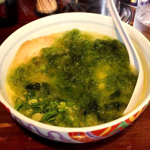 「あおさ入り」@らーめん まる玉 両国店の写真