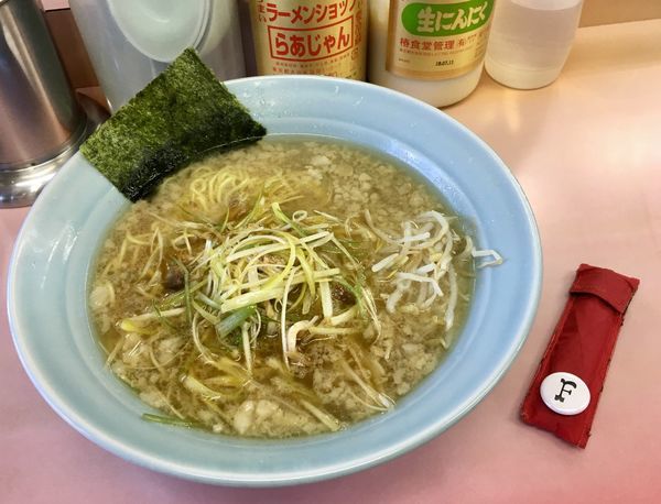 「ネギラーメン」@ラーメンショップ 緑ヶ丘店の写真
