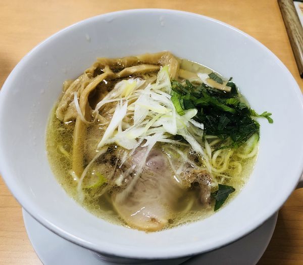 「鶏塩」@麺蔵 あつおの写真