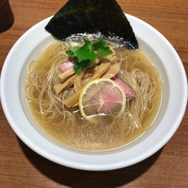 「【限定】縞ホッケの塩そば 750円」@寿製麺よしかわ 川越店の写真