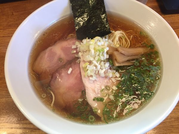 「支那そば＋チャーシュー1枚」@青山清湯そば 青ノ樹の写真