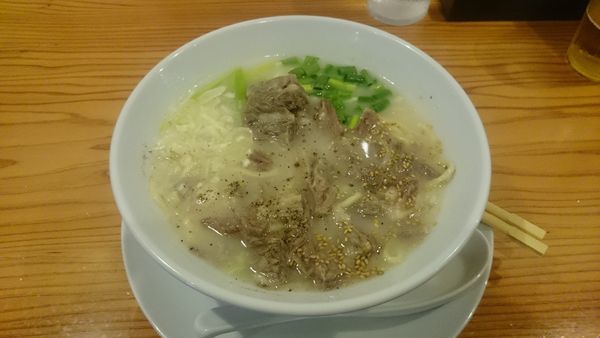 「牛テールラーメン」@麺屋のっぽの写真