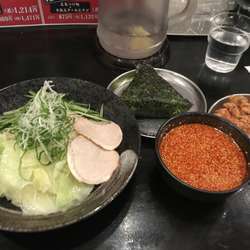 広島つけめん 唐揚げセット