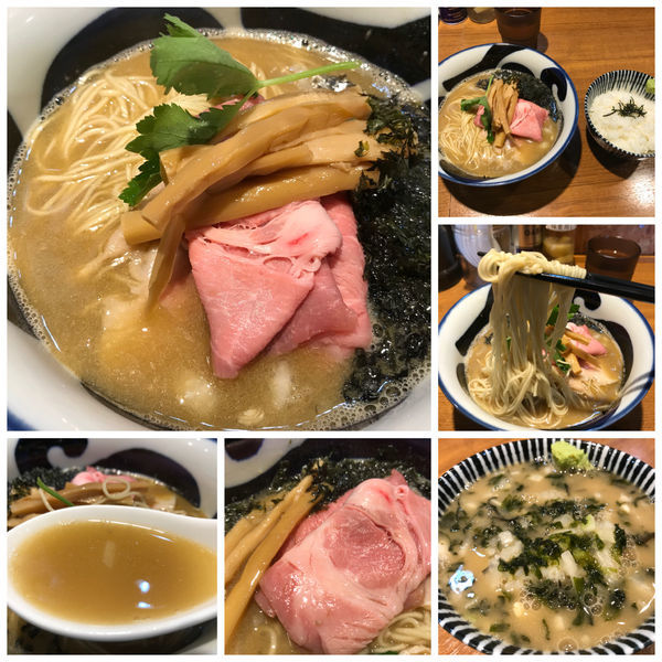 「【限定】冬の鱈そば 800円 割りライス110円」@寿製麺よしかわ 川越店の写真