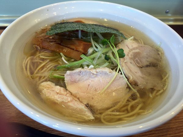 「あっさり塩とりそば（800円）」@麺屋 冽 -RETSU- 上尾店の写真
