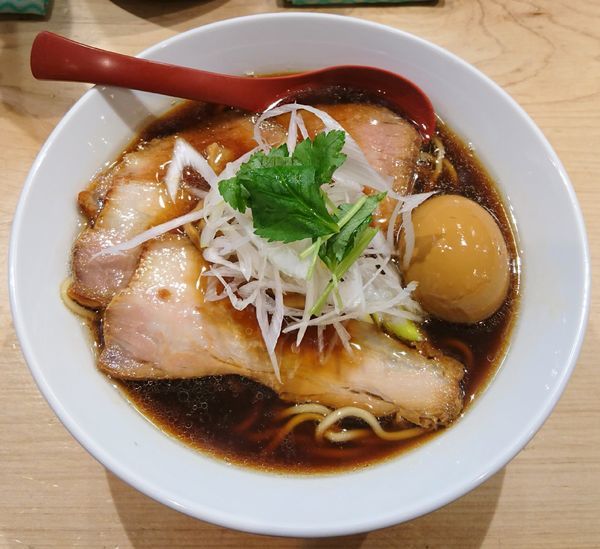 「特製煮干そば」@煮干麺 月と鼈の写真