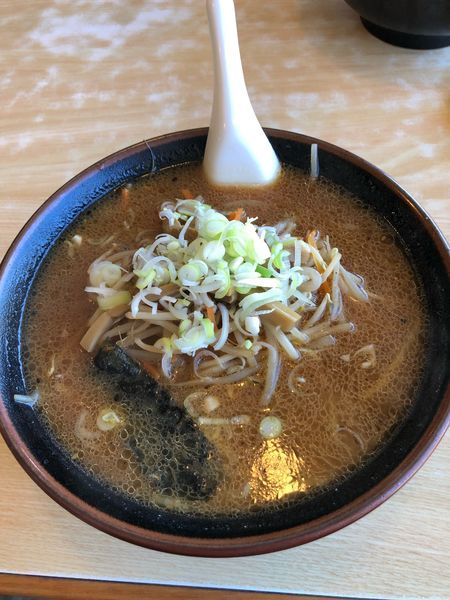 「味噌ラーメン 600円」@手もみらーめん十八番の写真