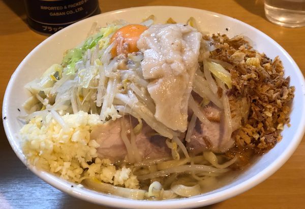 「限定しお:800円＋汁なし:80円」@豚星。の写真