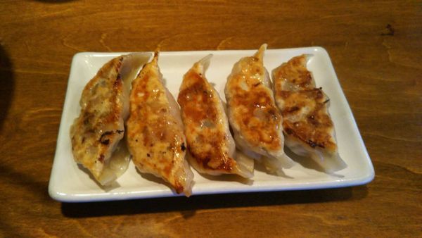 「特製ギョーザ」@はりけんラーメンの写真