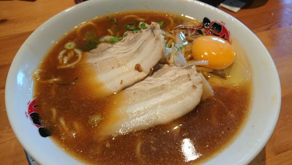 「徳島ラーメン+生玉子」@徳島らーめん にし利の写真
