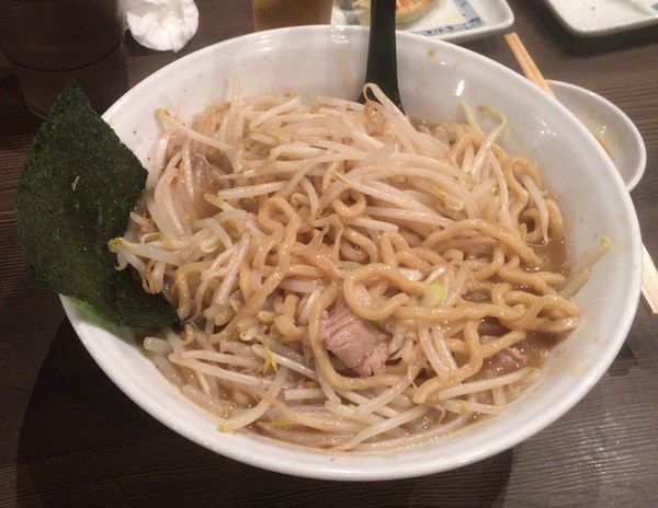 「大ガメラ もやし」@らーめん 福たけ 市原店の写真