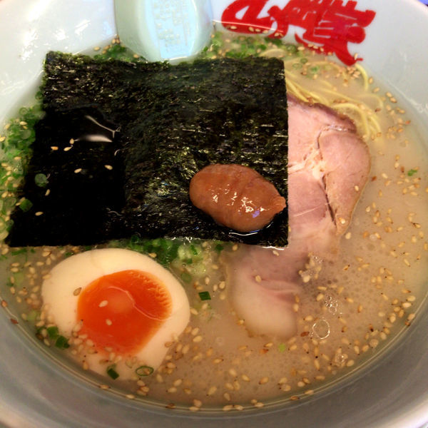 「朝ラーメン　450円　味玉　クーポン」@ラーメン山岡家 壬生店の写真