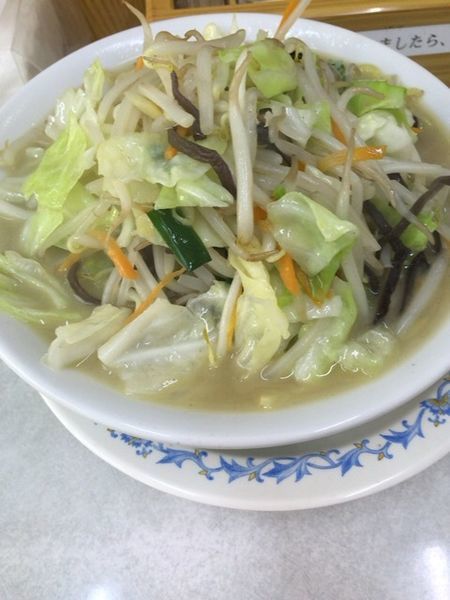 「野菜たっぷりタンメン 750円」@タンメン照の写真