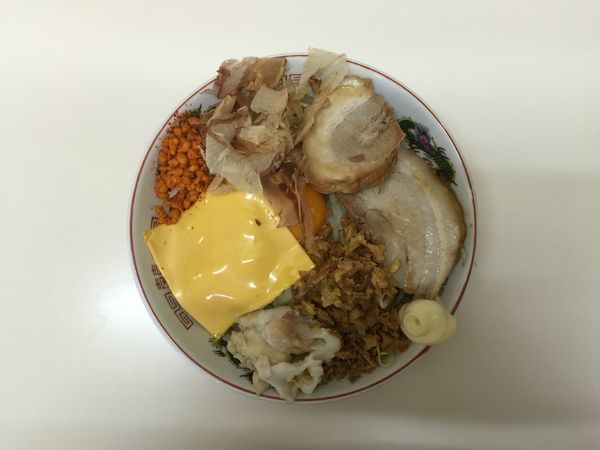 「まぜそば（小）」@ラーメン豚五里羅Ⅲ 信州旅情編の写真