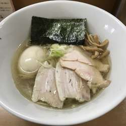 塩中華そば＋玉子