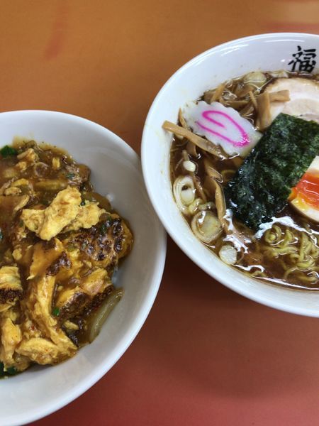 「Bセット（900円）」@福実 本店の写真