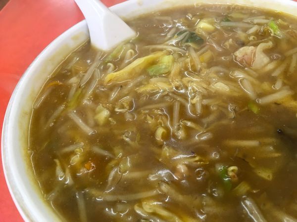 「カレーソバ」@中華 長陽の写真