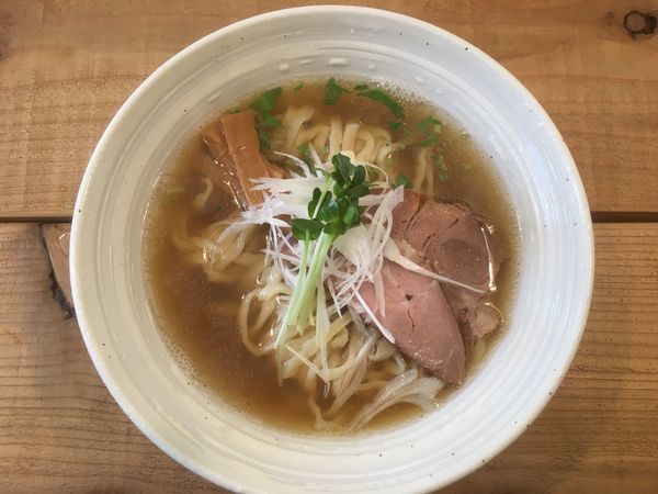 「潮らぁ麺750円、煮干中華Soba750円（限定）」@The Noodles & Saloon Kiriyaの写真