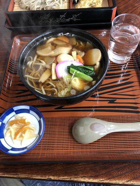 「けんちんそば　800円」@船町食堂の写真