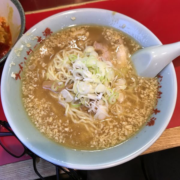「ニンニクラーメン＋茶碗カレー」@太源の写真