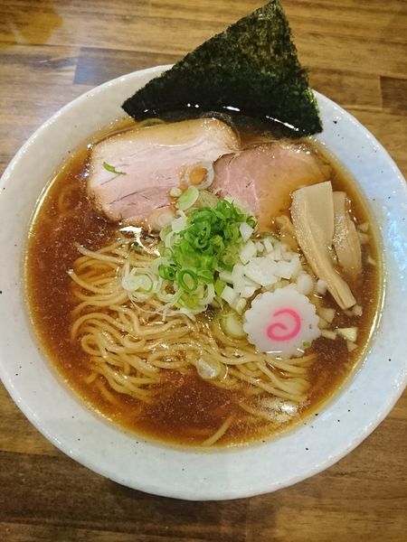 「煮干そば 800円 (中盛)」@BASSOの写真