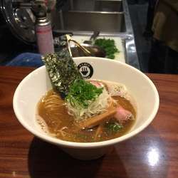 煮干しラーメン ¥730 + 卵かけご飯 ¥250