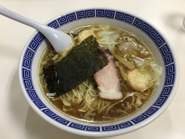 「ワンタンメンミックス」@支那そば いしはらの写真