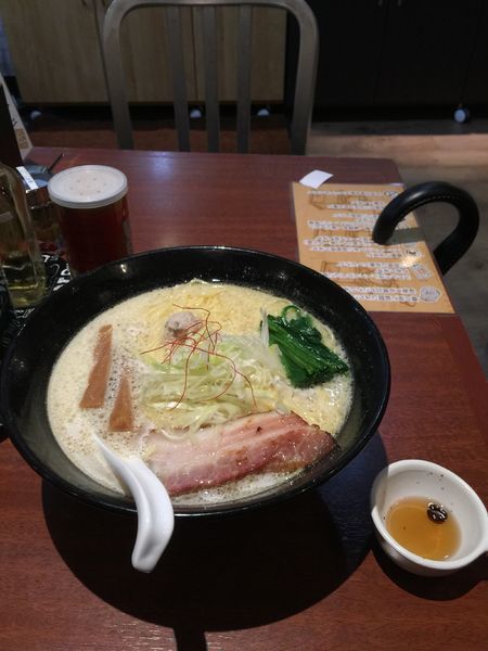 「熟成塩そば ¥780 大盛り無料」@焙煎汐蕎麦処金字塔 立川店の写真