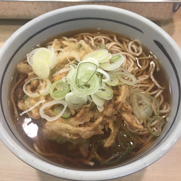 「かき揚げ（￥380）」@吉そば 赤坂店の写真
