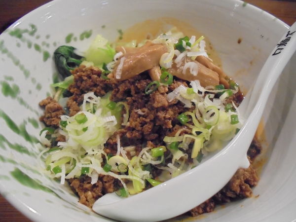 「汁無担担麺（〆のスープ付)　８００円」@ロ麺ズの写真