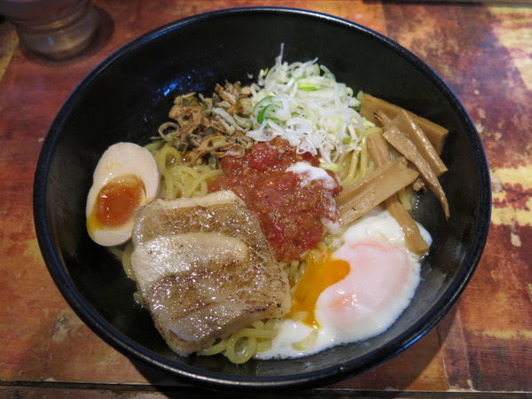 「トマト油そば：800円」@麺屋 ねこぜの写真