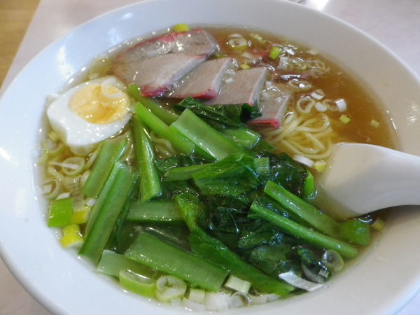 「叉焼湯麺＋煎餃子」@南昌飯店の写真