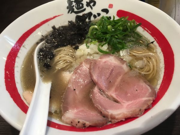 「追い煮干しそば」@麺や でこの写真