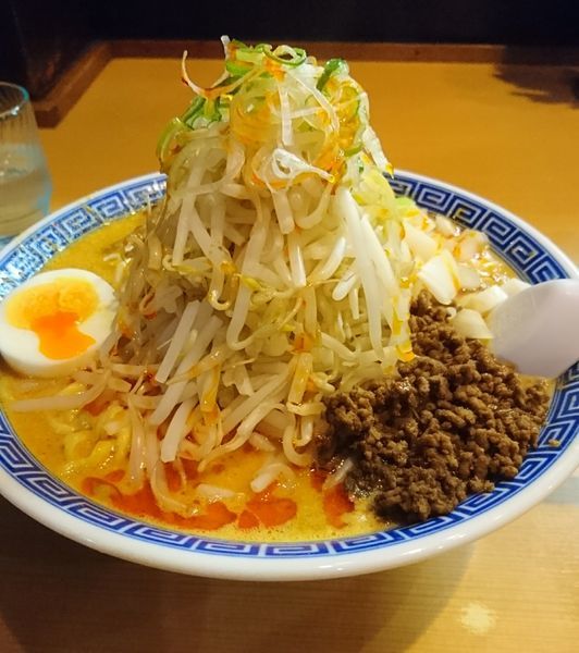 「限定 あってり担々麺」@常勝軒 本庄店の写真