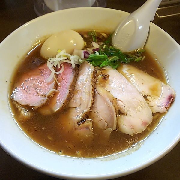 「特製こく醤油」@鶏こく中華 すず喜の写真