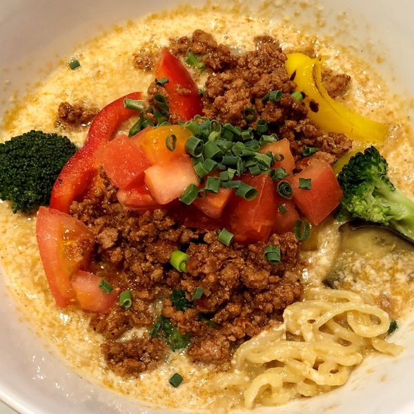 「クリーミータンタン麺（温）」@café Ma Maison 渋谷109店の写真